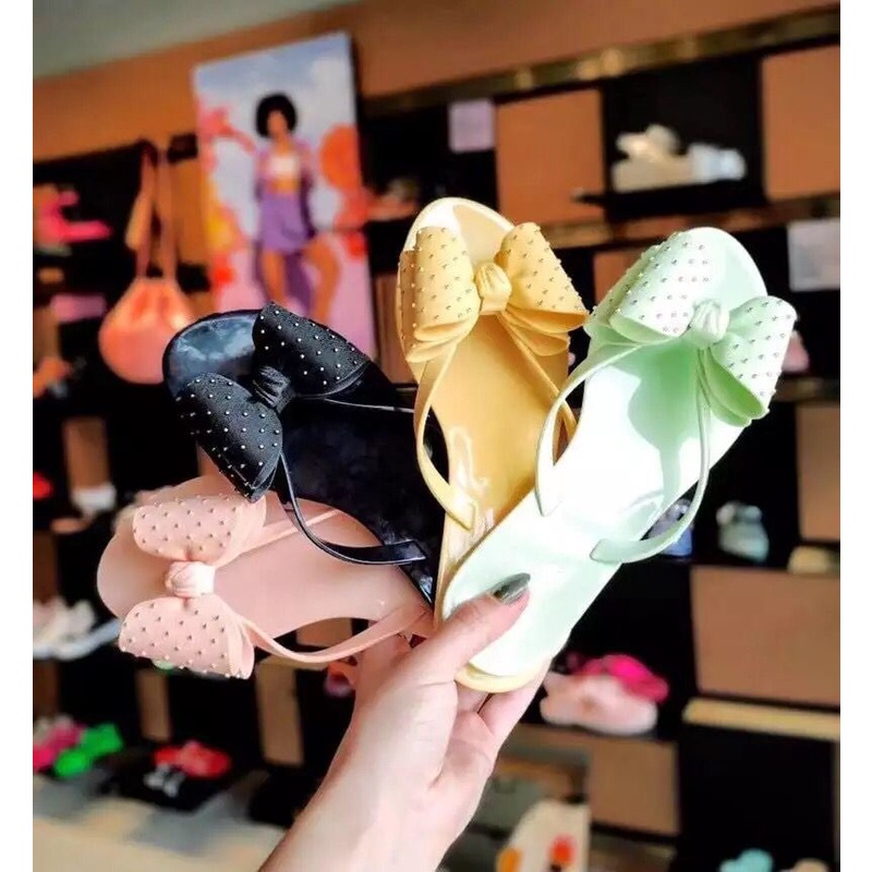sandal jelly Melissa 1:1 mirror wanita / sandal jelly flip flop / sandal jelly melissa cewek