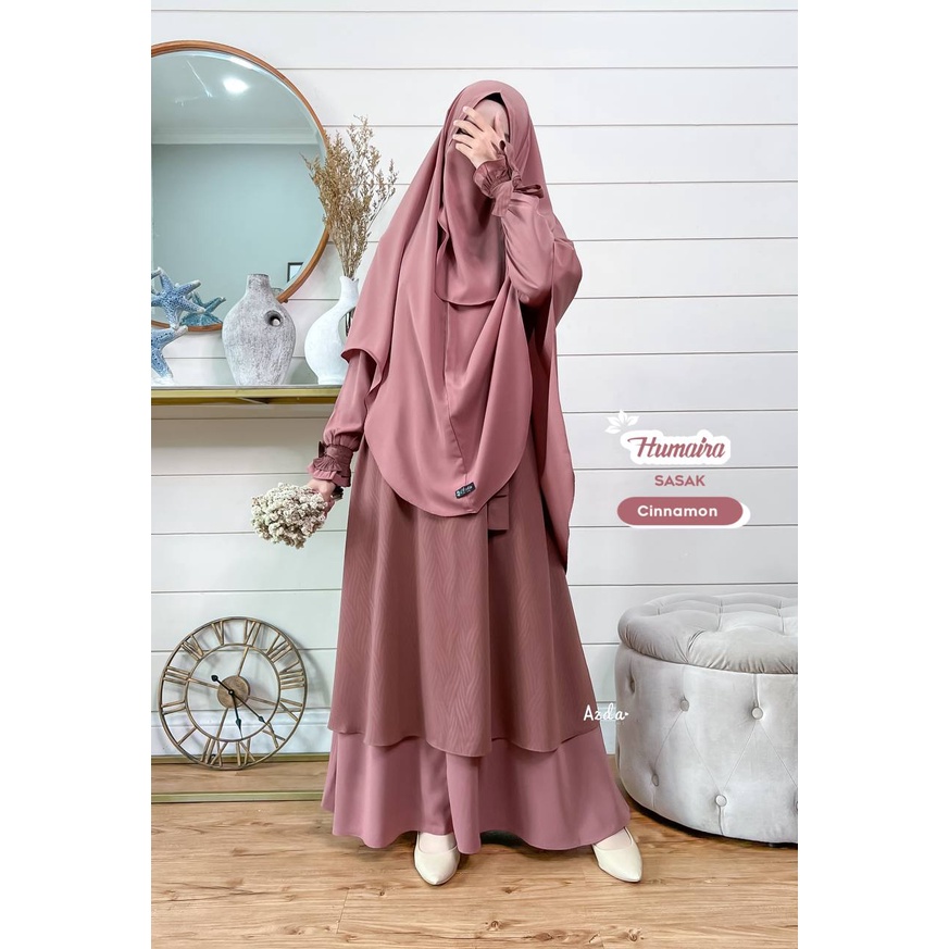 NATASHA SET SYAR&quot;I by AZDA klambieakhwat | Bahan Cringkle airflow Premium