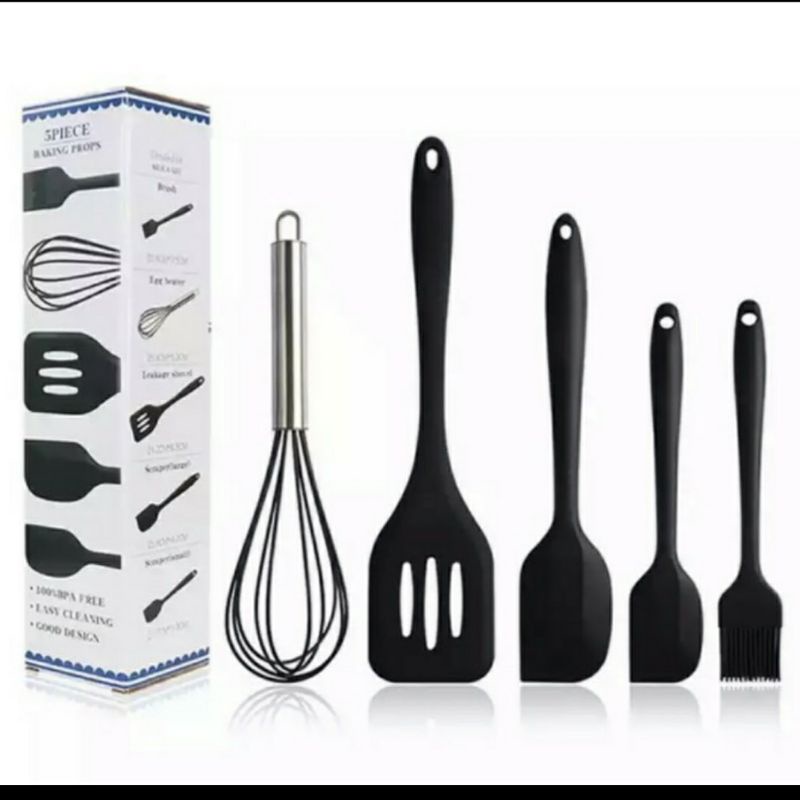 Spatula silikon 5 pcs
