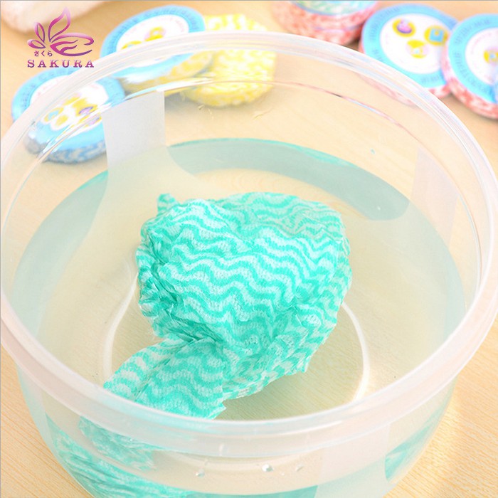 NEW HANDUK PORTABLE Terkompresi Universal Warna-Warni Untuk Travel- SOSOYO