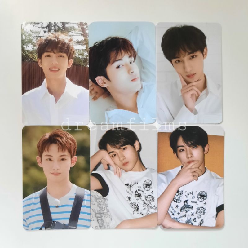 Winwin wayv photobook yizhiyu pob wayvision designed by ten school kit photocard