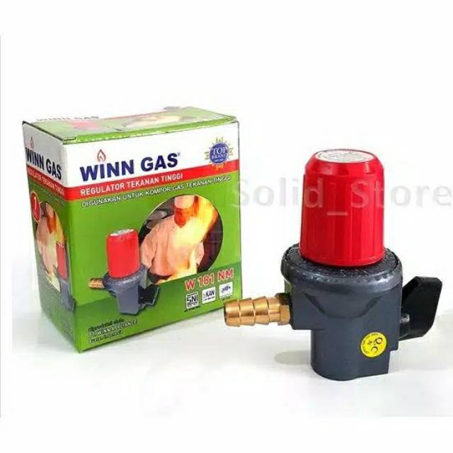 REGULATOR WINN GAS TEKANAN TINGGI HIGH PRESSURE W 181 METER ORIGINAL