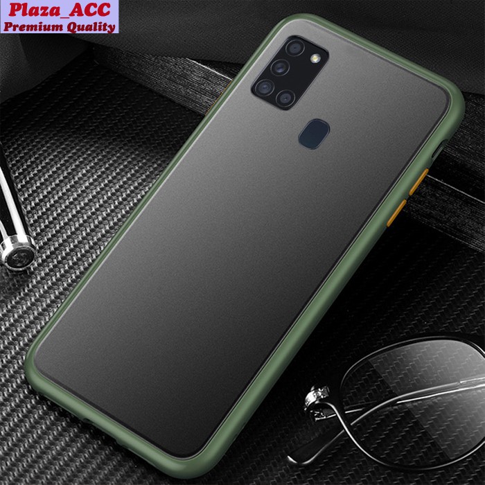 Case Samsung A21S - Casing Samsung A21S Case Clear Doff