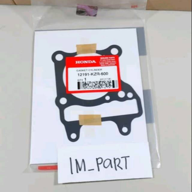 Paking gasket blok cylinder Honda Vario 125 old 125 LED