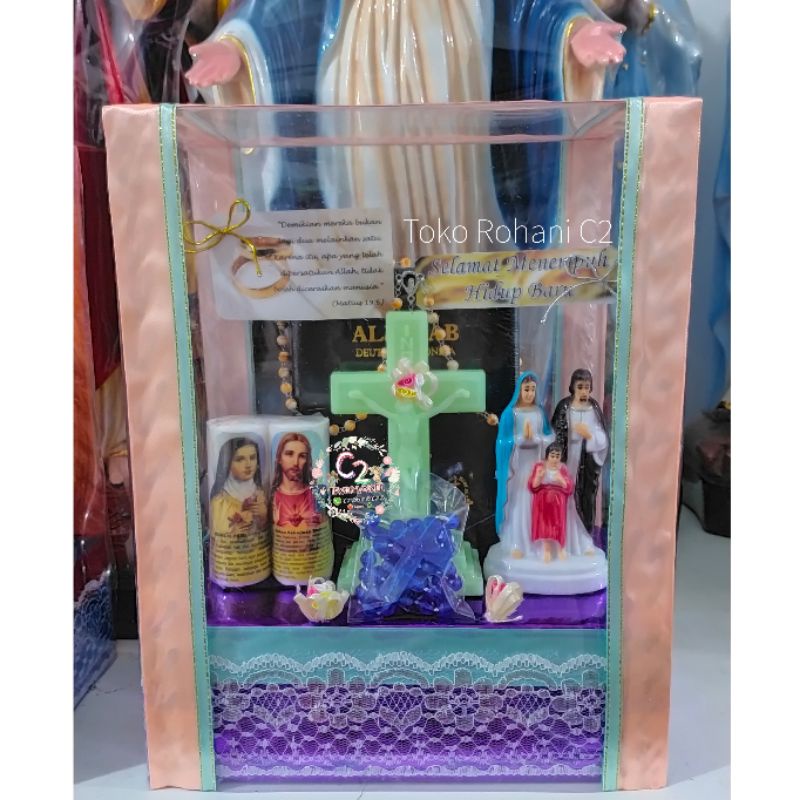 PAKET PERNIKAHAN KATOLIK + BOX - HANTARAN PERNIKAHAN - Paket Pernikahan Murah