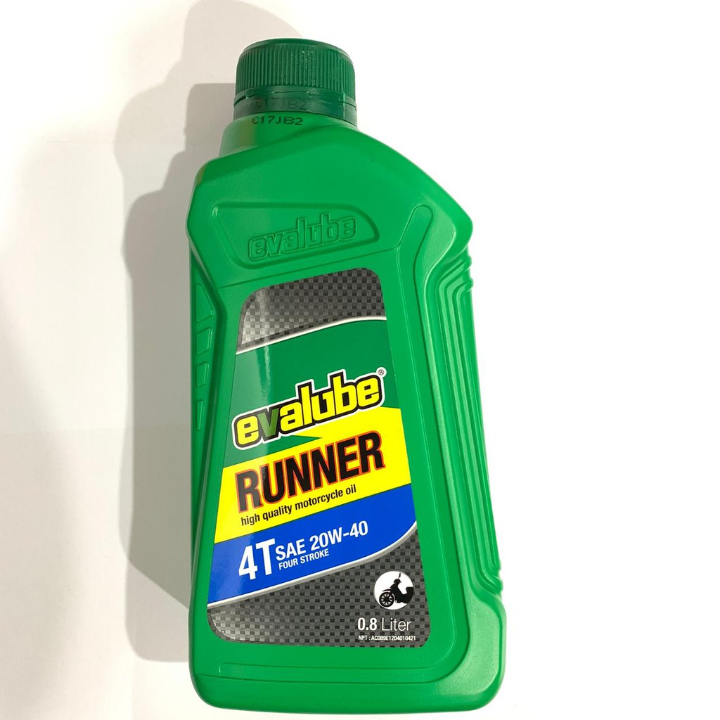 OLI MESIN EVALUBE RUNNER 4T 20W-40 0,8 LITER