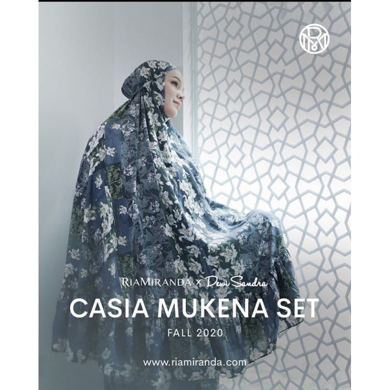 Casia Mukena set RiamirandaxDewiSandra
