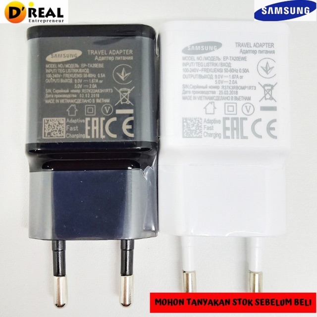 batok / kepala charger / adaptor casan samsung s6