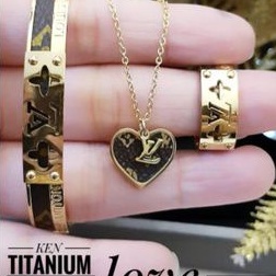 TiTanium Set perhiasan wanita R01