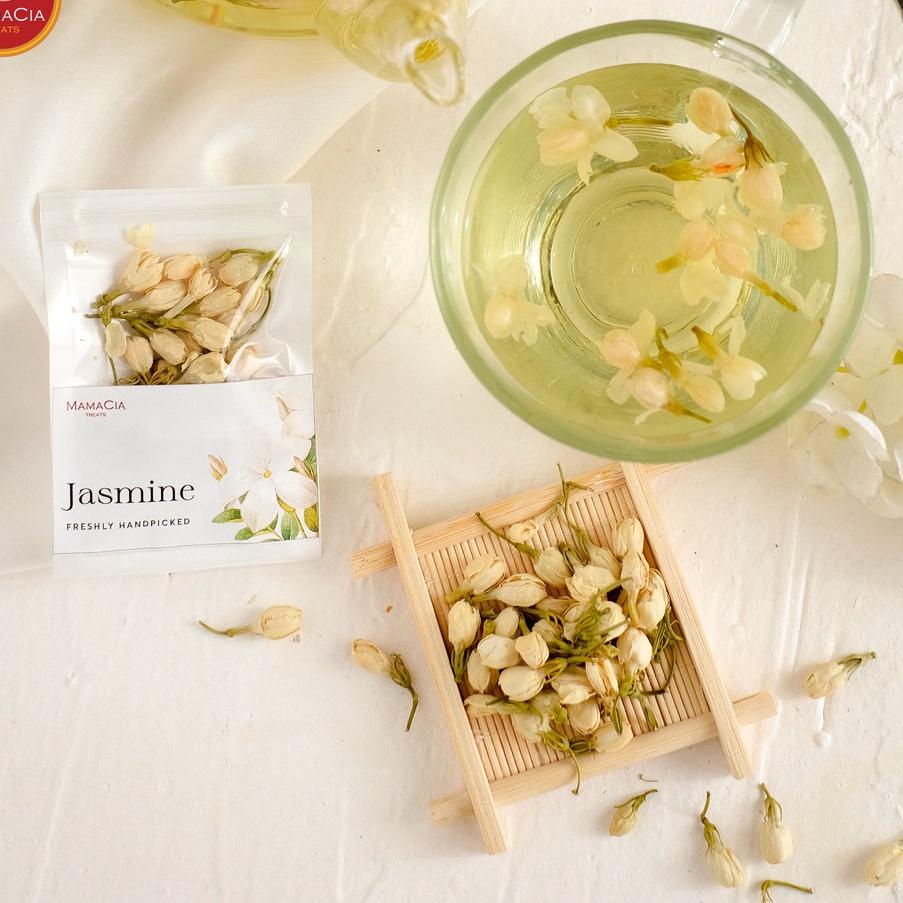 

9.9 sale Mamacia Treats Teh Bunga Jasmine Flower Tea 10 - 100 Gram gas !!