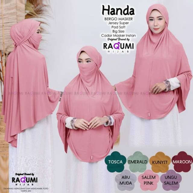 Hijab Niqob Syiria hyget Jumbo Xxl