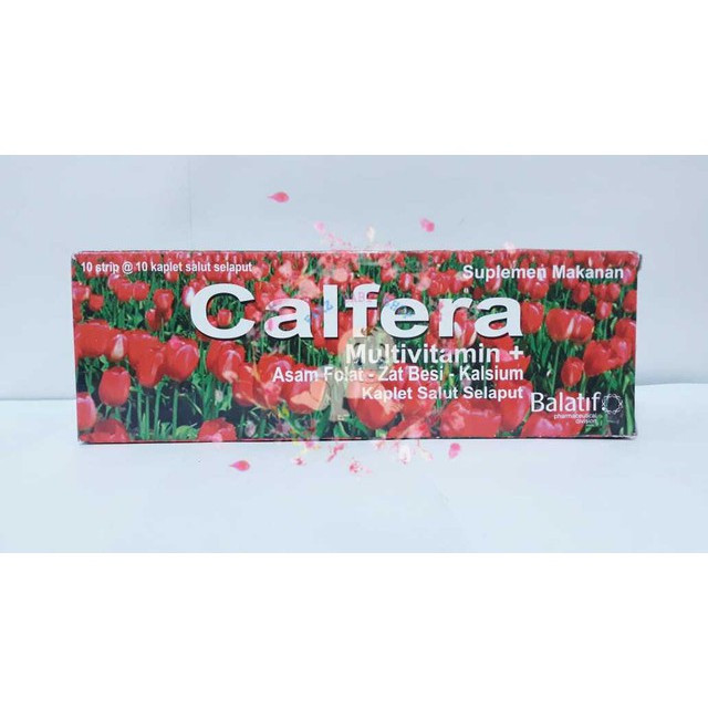 Promo Asli & Murah Calfera / Multivitamin Plus asam folat untuk Bumil