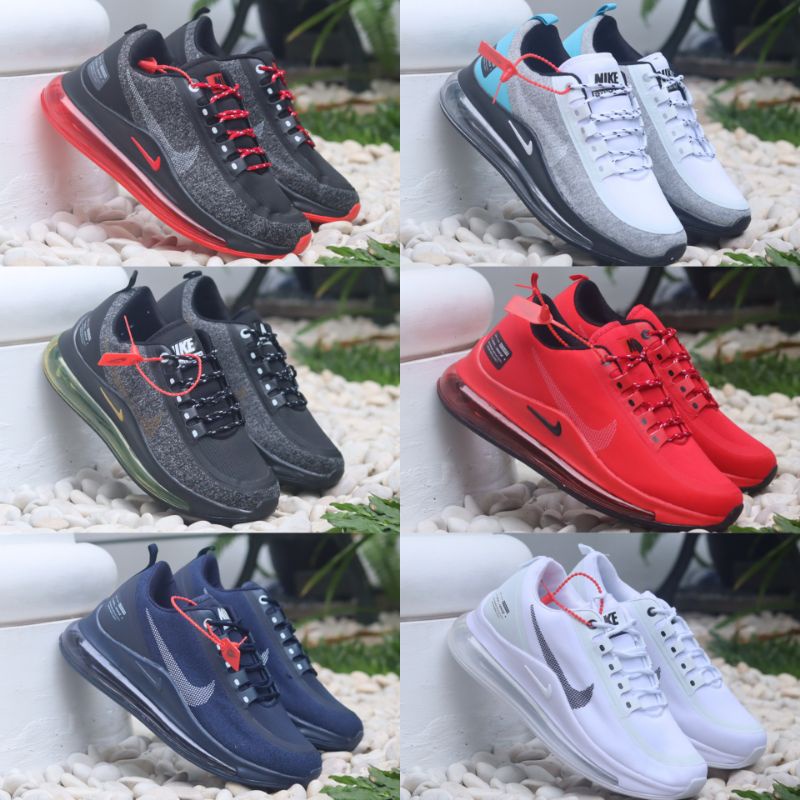 SEPATU SNEAKER RUNNING PRIA NIKE AIR MAX 720 SHIELD MAN