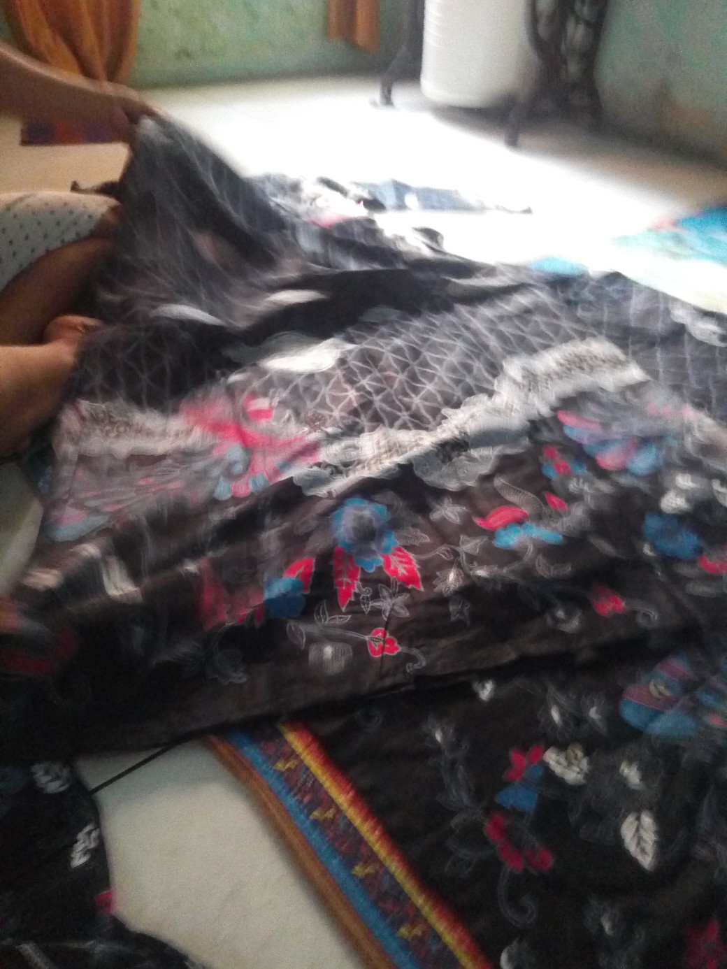 Batik Couple Keluarga - Bisa Cod - Couple Batik Indonesia Sarimbit Gamis Familly  - Batik Putra Hadi