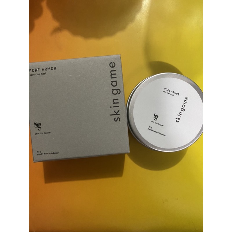 skin game pore armor clay mask new