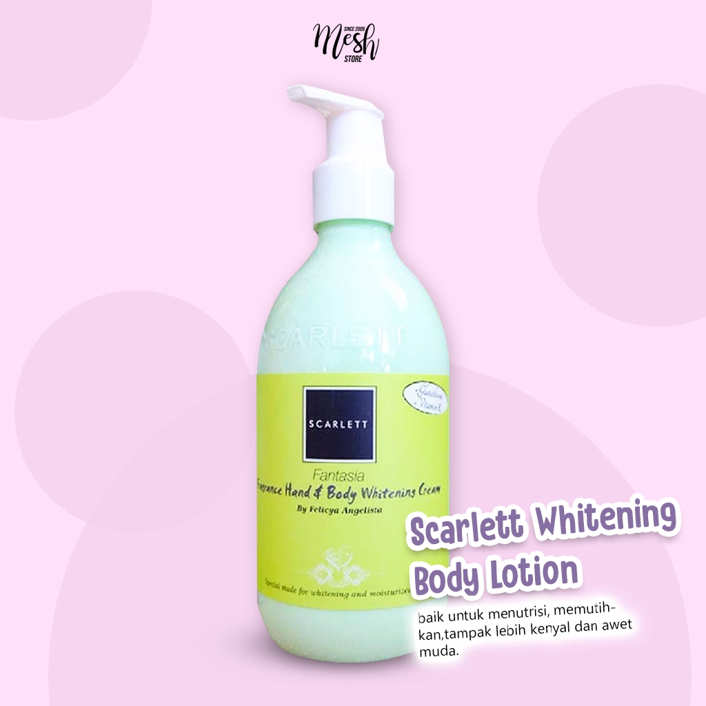 FANTASIA - Scarlett Whitening Body Lotion Fantasia