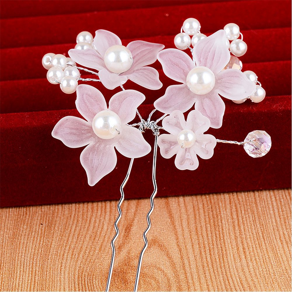 Needway  Hairpin Plait Accessories Beautiful Hair Jewelry Bride Hairpin