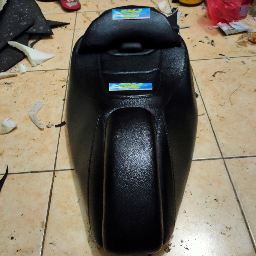 Jok Dan Sarung Jok Beat Karbu Beat Fi All New Modifikasi Eropa Hitam Polos Mbtech