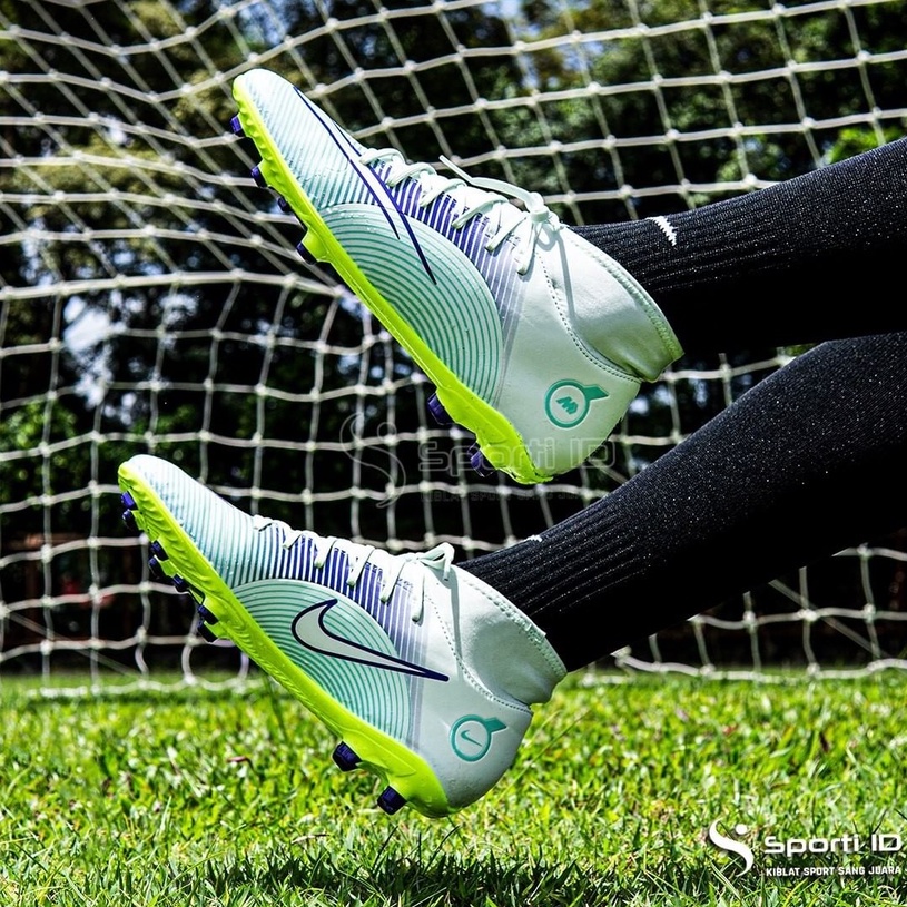 Sepatu Bola Nike Superfly 8 Club MDS FG - Barely Green DN3781-375 Original