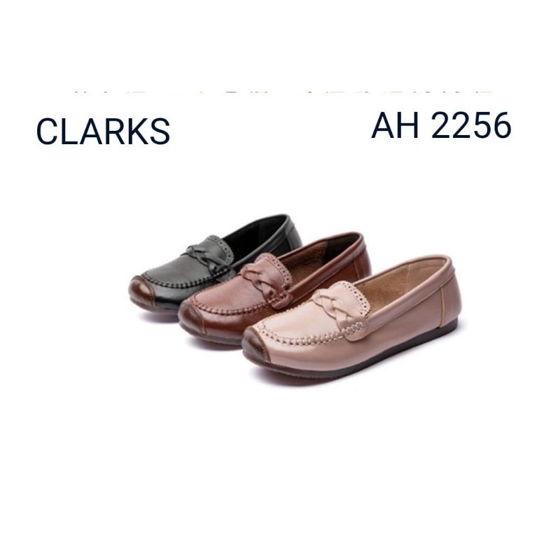 Clarks Ah2256 / Sepatu clarks slip on / sepatu wanita clarks