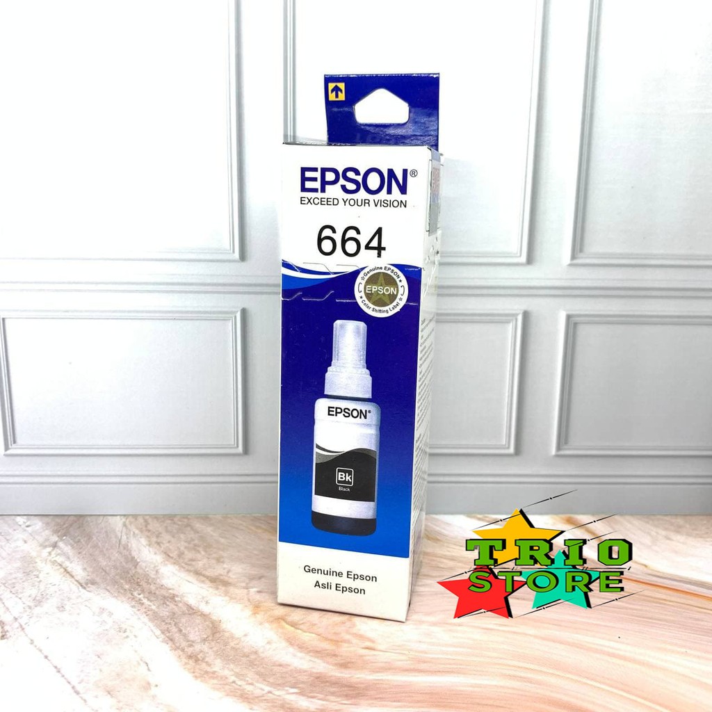 Tinta Epson 664 For Ink Printer L100/L120/L200/L210/L220/L310/L360-Black/Hitam