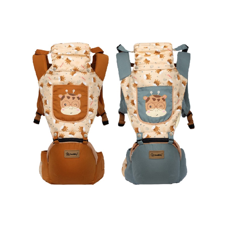 Snobby Gendongan Bayi Hipseat 6 Posisi + Saku Bordir Twiza Series - TPG 6943