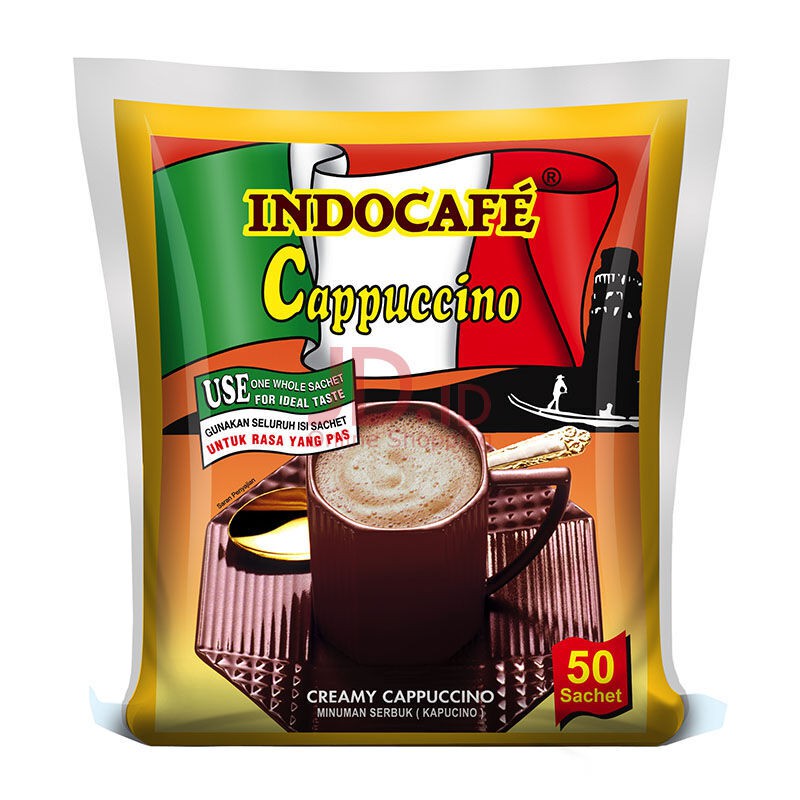 

INDOCAFE CAPPUCINO 50'S 25GR