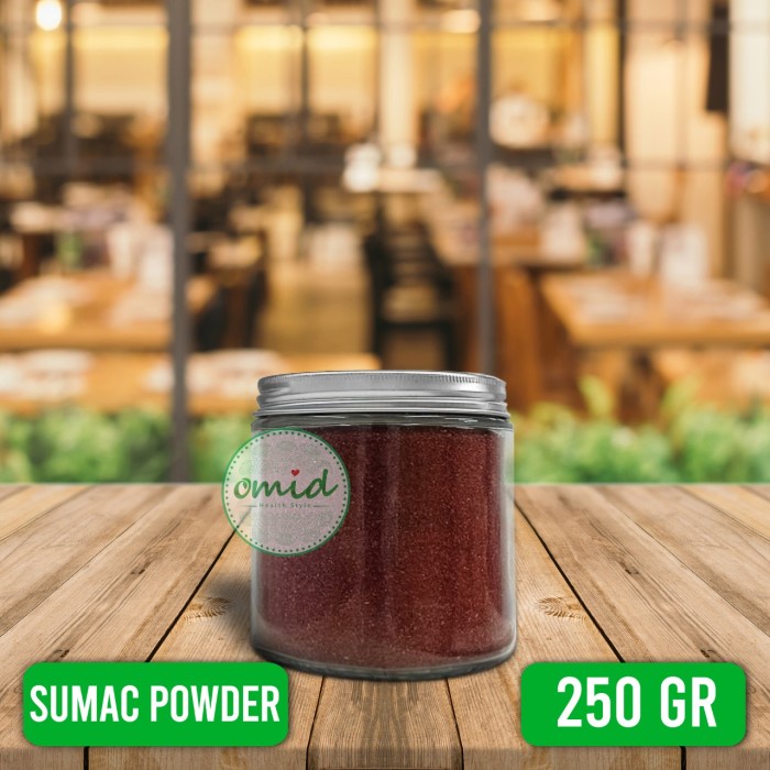 

Marhies- 250 Gr - Jar Pack Sumac Powder - Rempah Bubuk Sumac