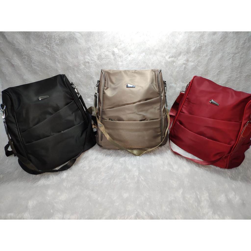 JK 651 1KG MUAT 2PCS MULTIFUNGSI TAS RANSEL BACKPACK RESLETING BELAKANG Y5423 U3253 C8082 T341 P9310