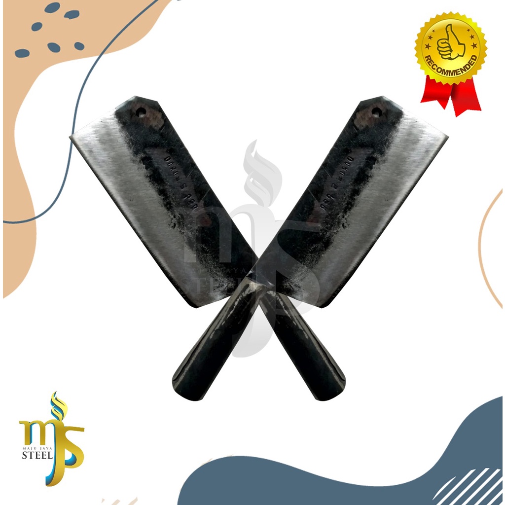 PISAU CINCANG DAGING DAN TULANG PER BAJA ASLI / PISAU CACAH TULANG DAN DAGING