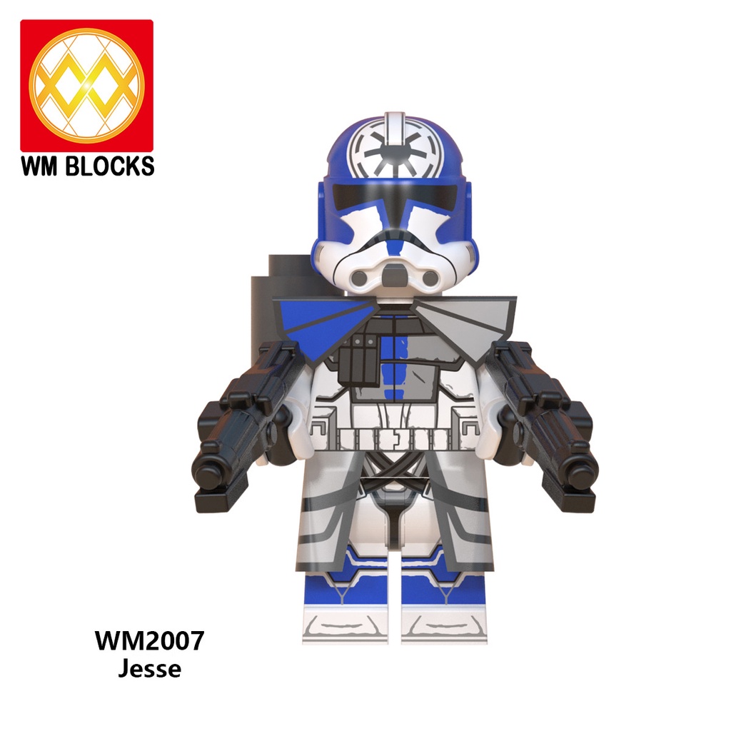 Wm6095 Rex Commander Minifigures WM6095 Action Figure Star Wars WM6095