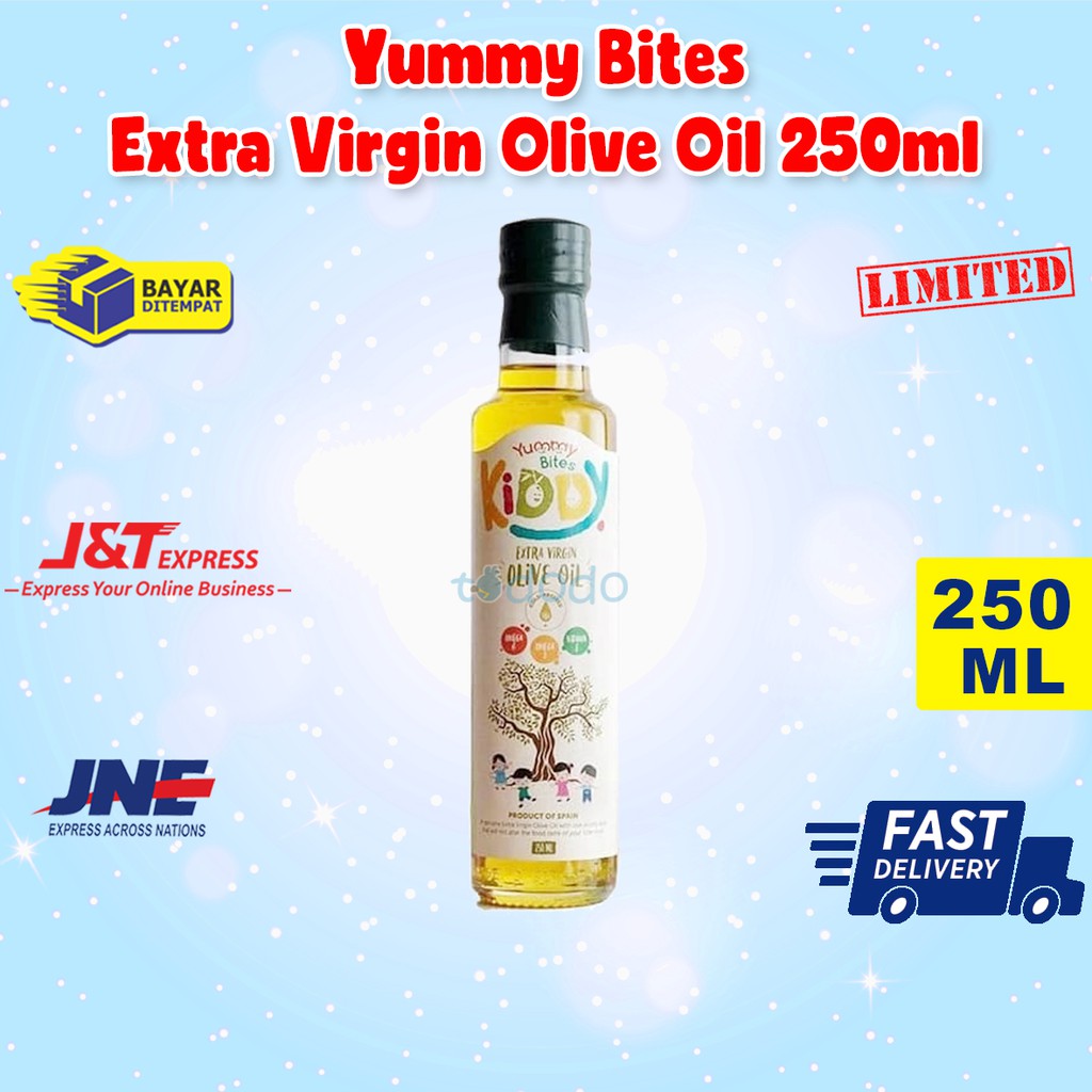 Yummy Bites Extra Virgin Olive Oil 250ml - Minyak MPASI