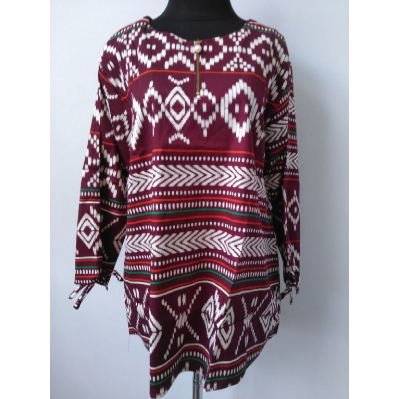 Batik KNK tenun katun stretch