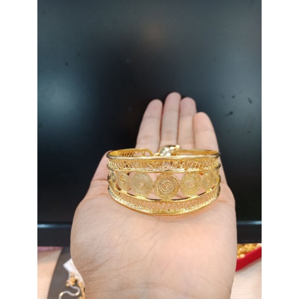 gelang emas penang asli mirip emas