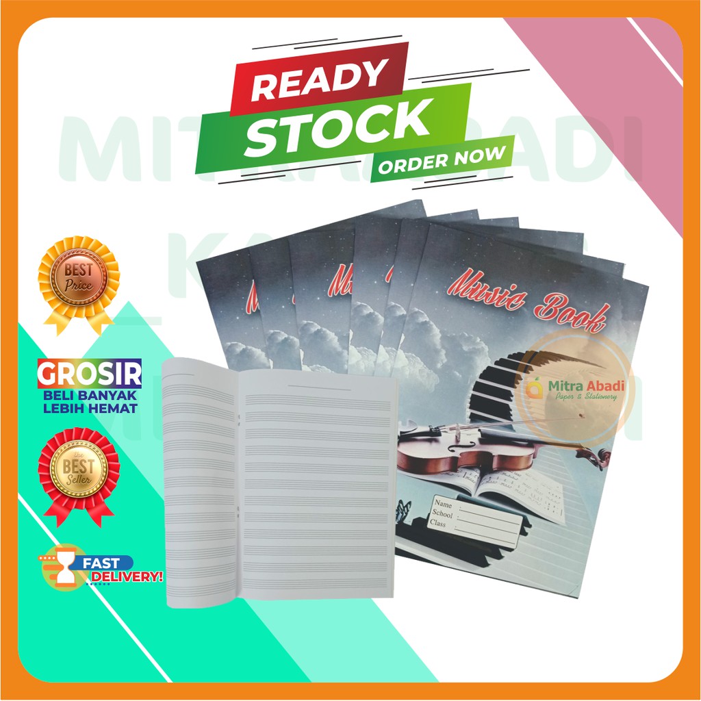 

BUKU MUSIK ISI 10 LEMBAR OCI