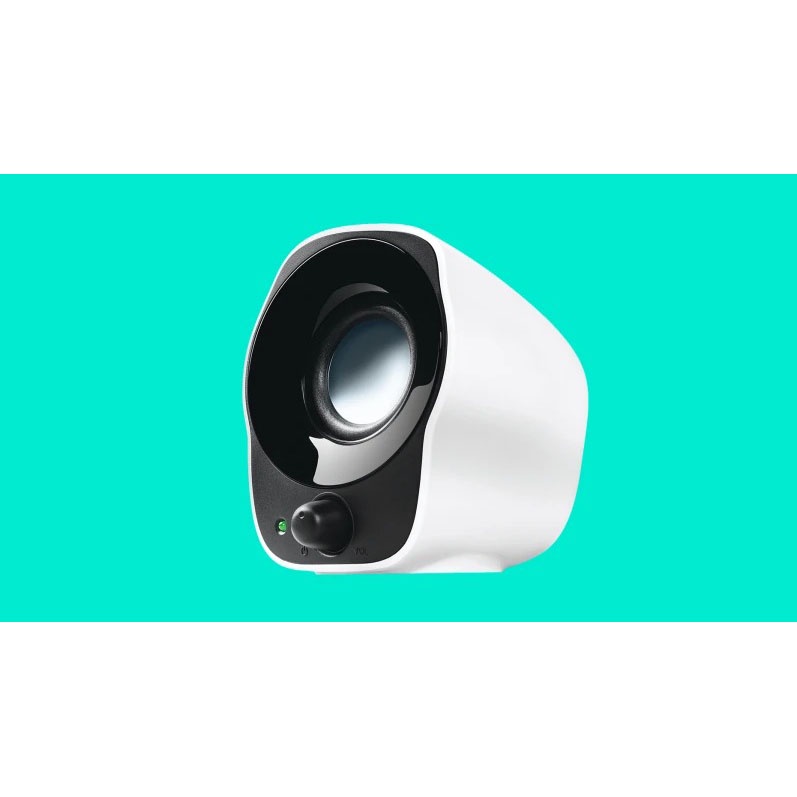 Logitech Compact Stereo Speaker - Z120 - White