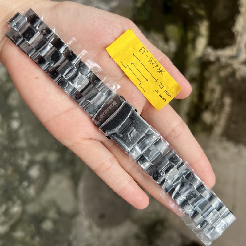 Strap tali jam tangan casio original EF-527BK band EF 527BK