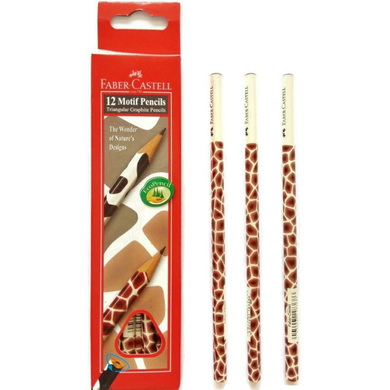 

Faber-Castell Pencil Motif Giraffe Pack 12