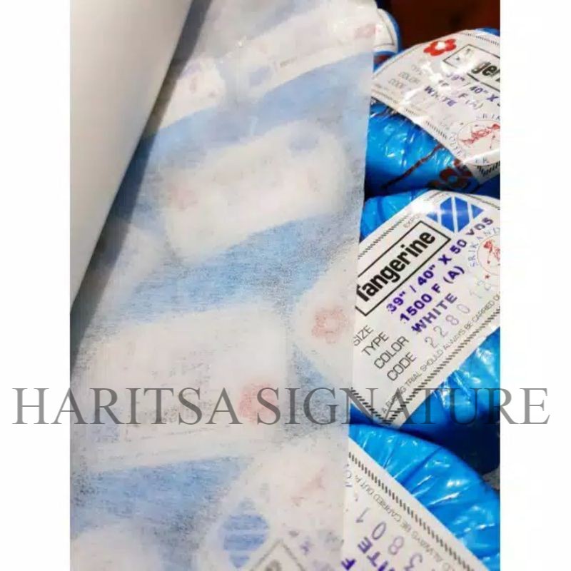 Kain Kapas tangerine Kain Vislin permeter