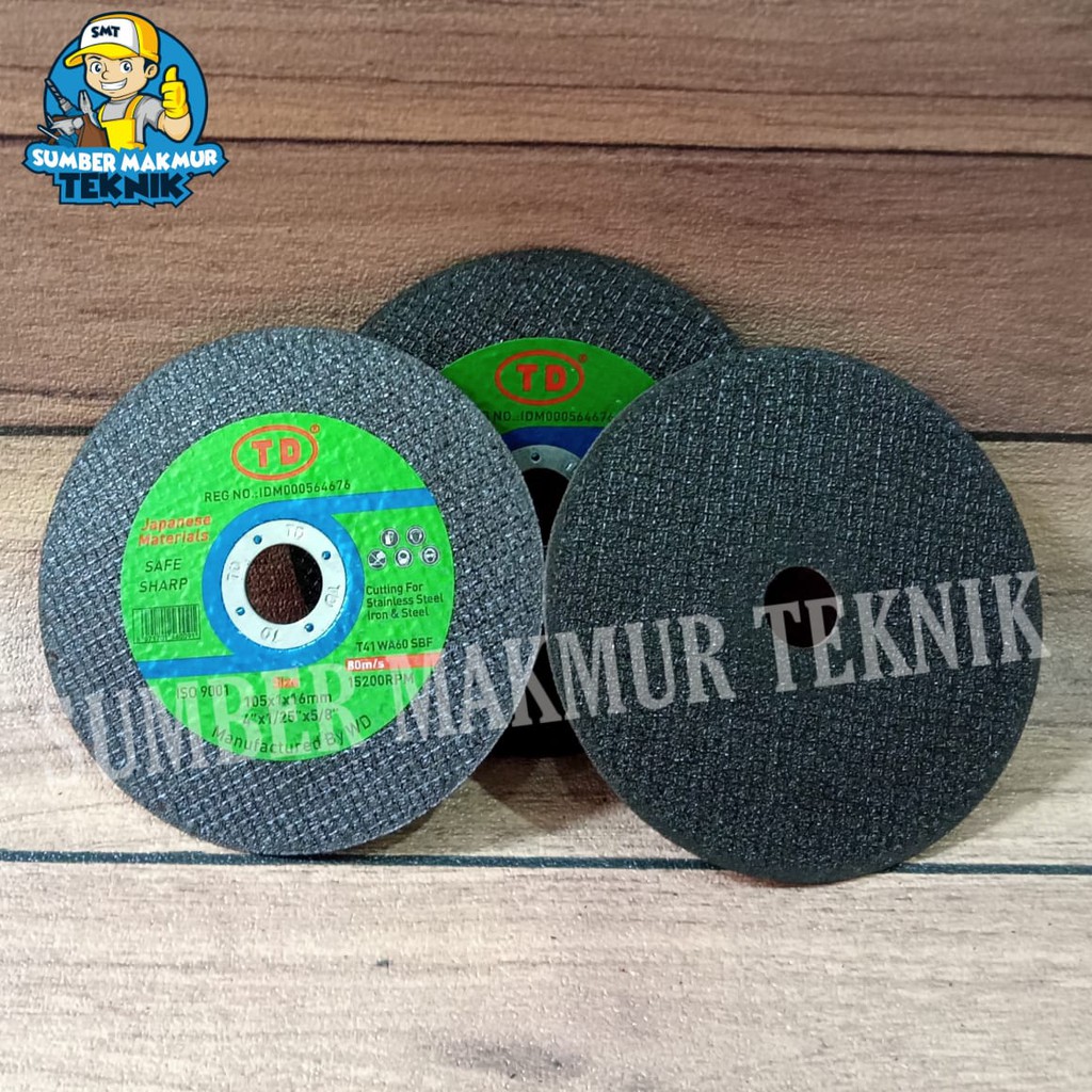 Batu Mata Gerinda Gurinda Cutting Potong TD Tipis 1 mili T41 WA60