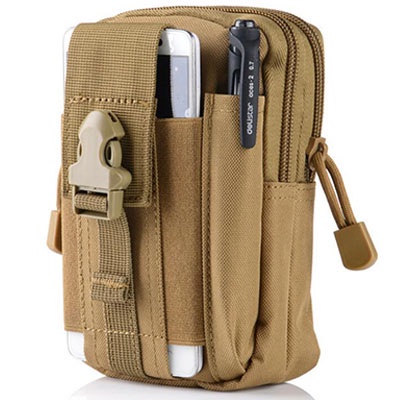 Airsson Tas Pinggang Mini Tactical Waistbag Army Look JSH1525 Khaki