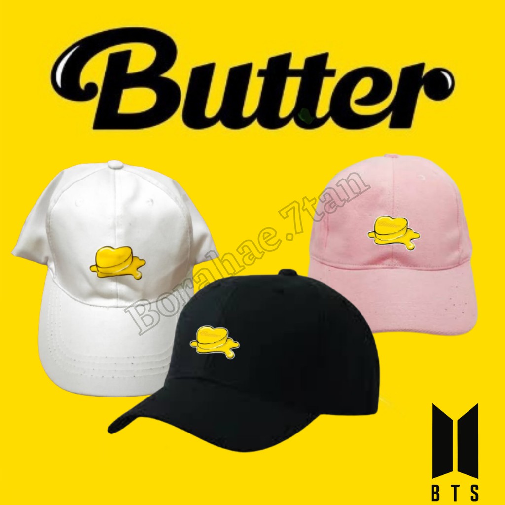TOPI BUTTER BTS TAEHYUNG JUNGKOOK KPOP KOREA MURAH ANAK ANAK PEREMPUAN