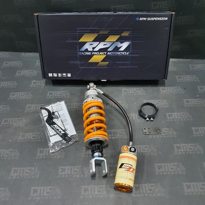 Shockbreaker Sok Tabung Belakang RPM Yamaha R25 MT 25 Kuning