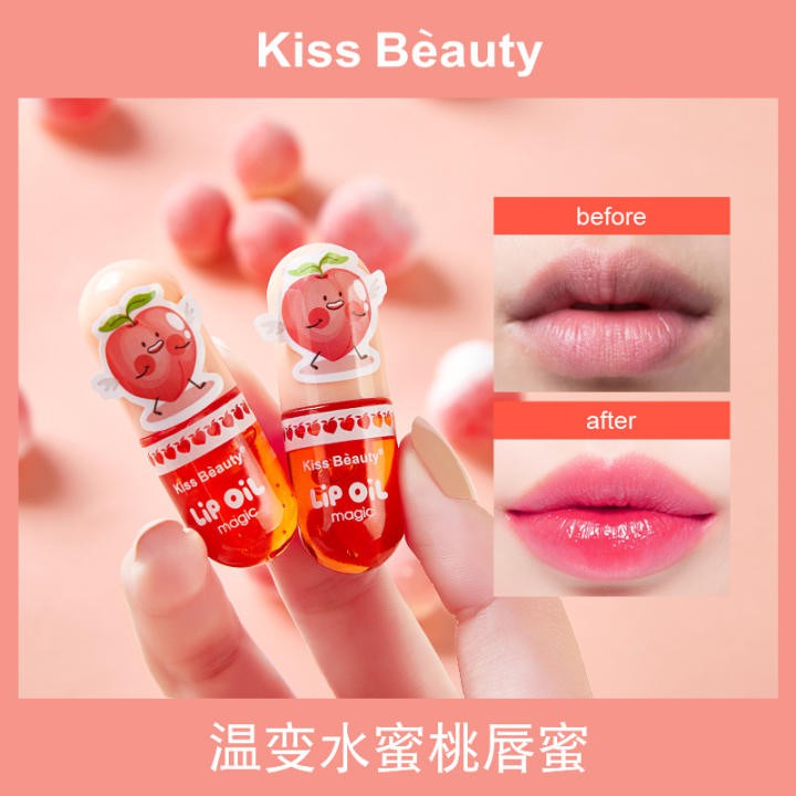 KissBeauty Temperature Change Capsule Lip Gloss