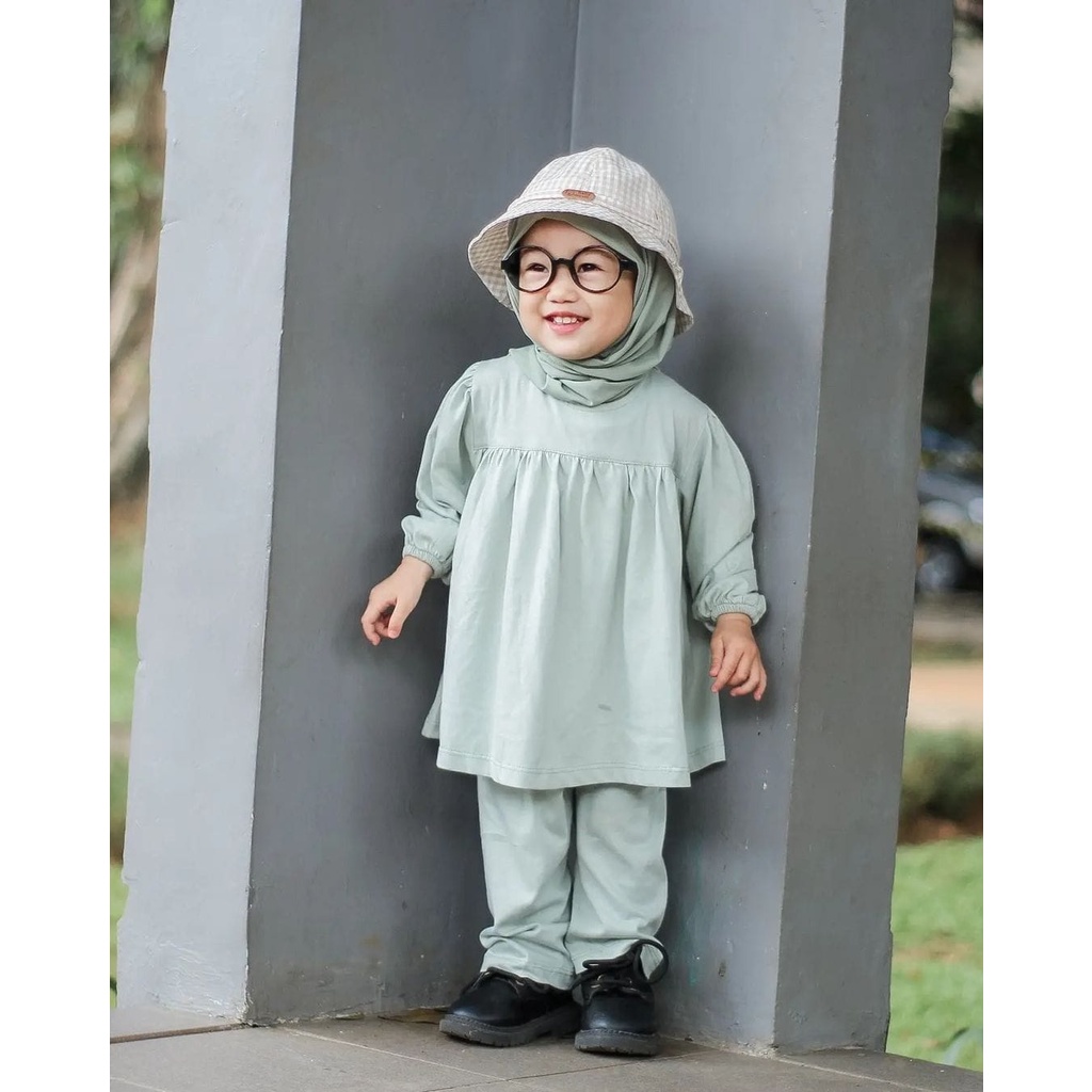 Baju Anak Perempuan 0-3 tahun Setelan Anak Perempuan One Set Anak Perempuan Dress Anak Perempuan Baju Wanita