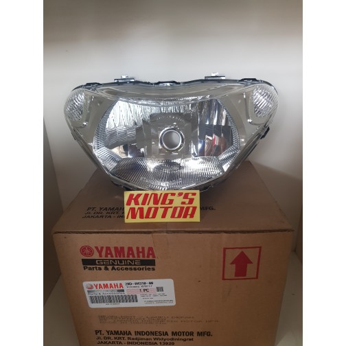 reflektor, lampu depan, reflector new mio smile (28D) asli yamaha