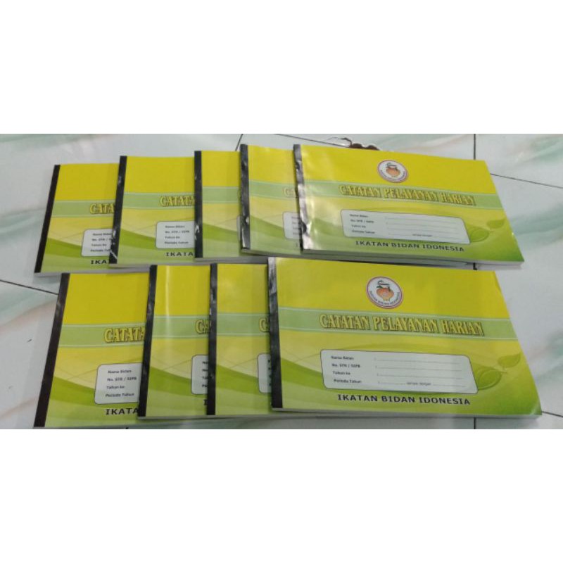 Buku LOGBOOK SKP PERPANJANGAN STR Bidan / Buku Catatan