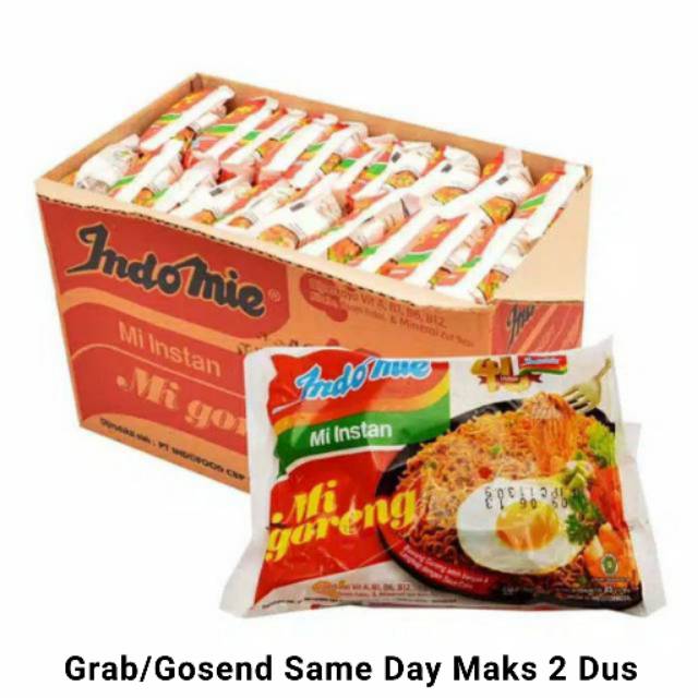 

INDOMIE GORENG SOTO AYAM BAWANG KARI KARTON/DUS ISI 40 BUNGKUS