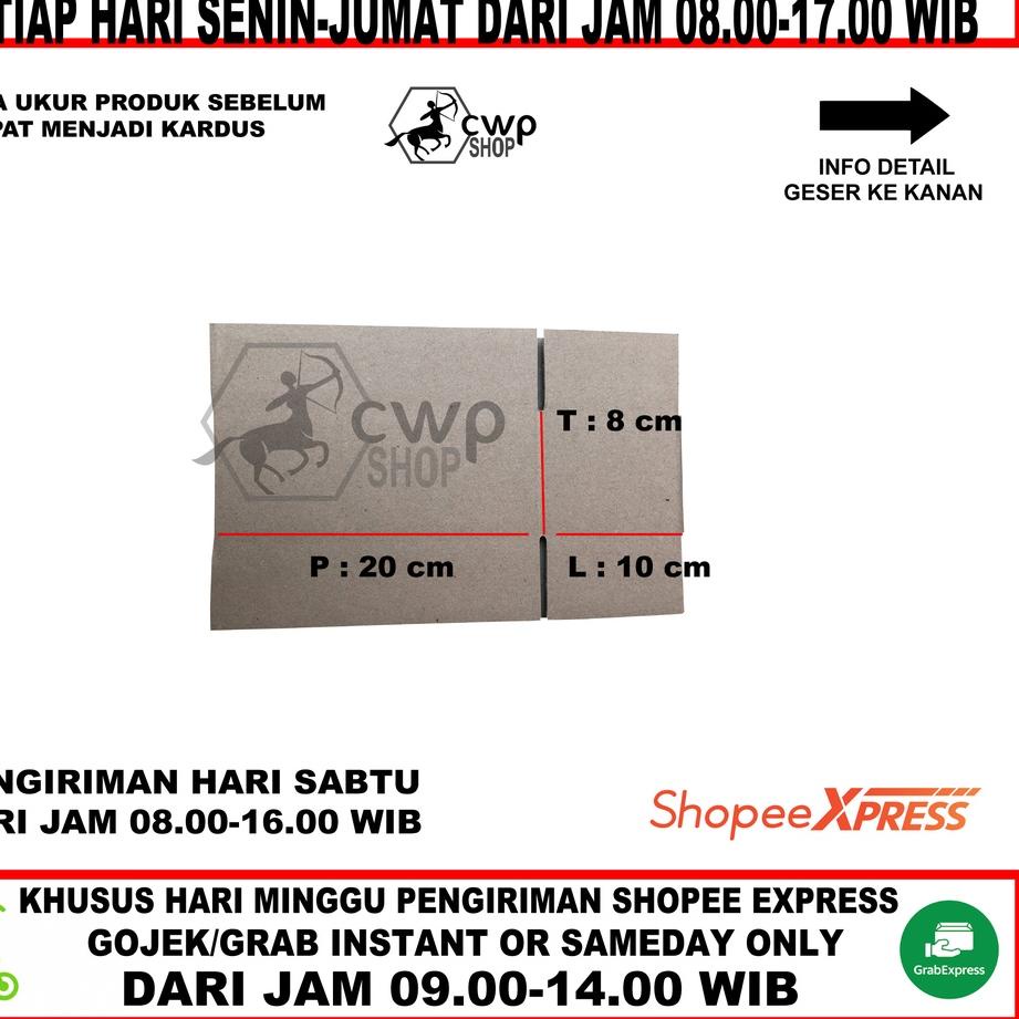 

Big Sale BQEBB Kardus Box Karton Polos Ukuran20x10x8 38 Seller
