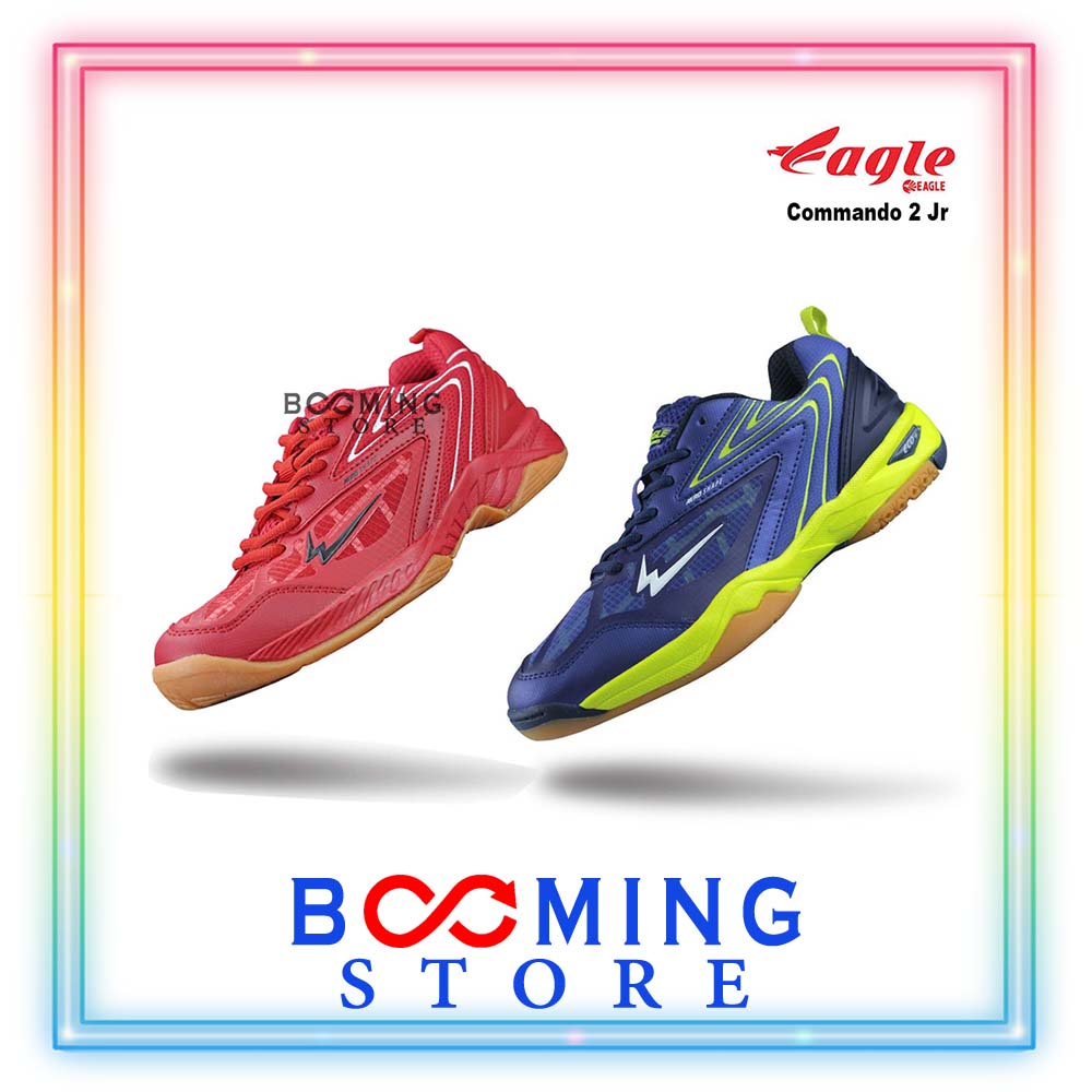 Sepatu Olahraga / Sepatu Badminton Anak EAGLE COMMANDO 2 JR